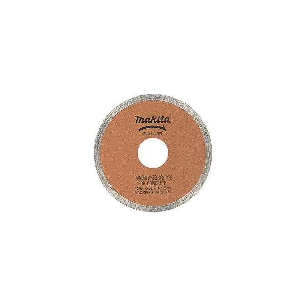 ゆうパケ可 (マキタ) リムタイプ ダイヤモンドホイール 外径80mm A-20410 適正記号Y makita ● 5,800円