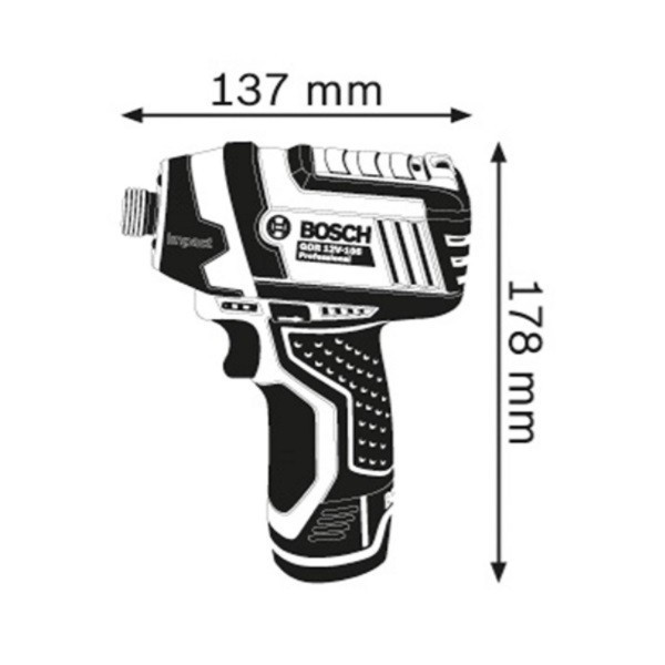 正規日本仕様 (ボッシュ) コードレスインパクトドライバー GDR10.8-LIN 2.0Ahバッテリ2個+充電器+キャリングケース 10.8V対応  BOSCH ◎の通販はau PAY マーケット - カナジンau PAY マーケット店 | au PAY マーケット－通販サイト