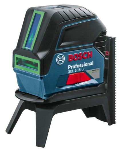ボッシュ レーザー墨出し器 GCL2-15G グリーンレーザー 水平+垂直 BOSCH 在庫