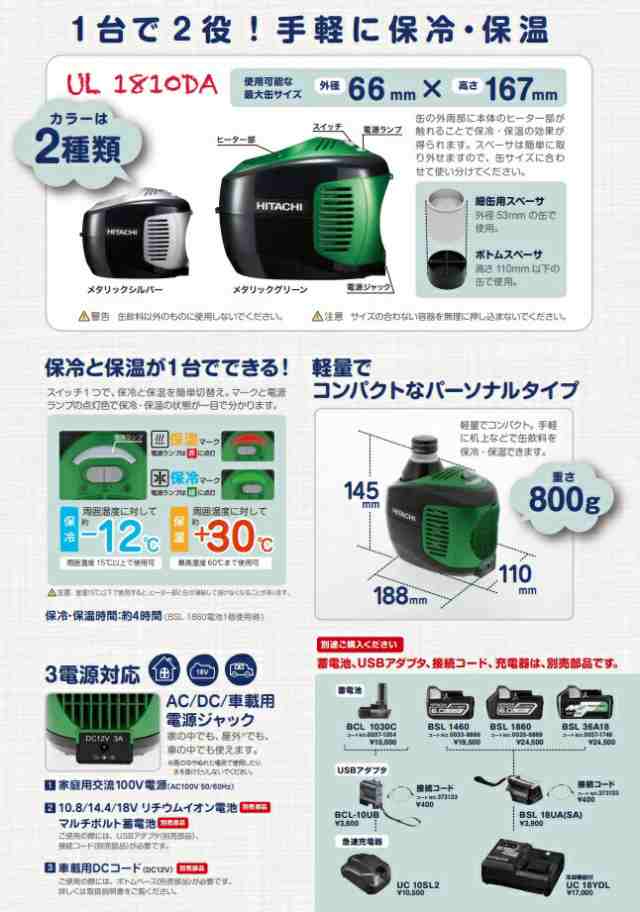 日立 ボトムスペーサ 373130 コードレス冷温ホルダ用 UL1810DA 別販売