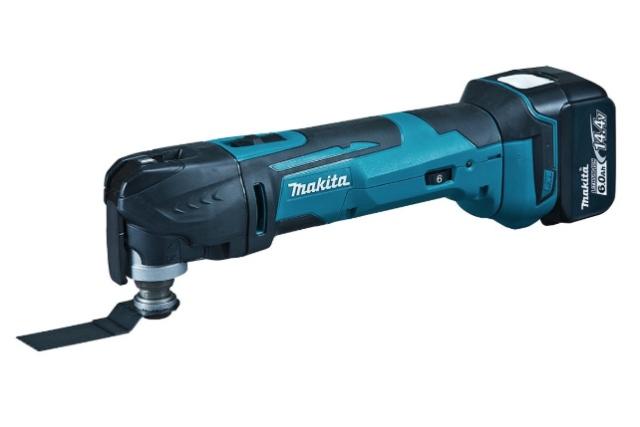 マキタ 充電式マルチツール TM41DRG 6.0AhバッテリBL1460B・充電器DC18RC・ケース付 最大振動数 20000min-1 ダイヤル変速 14.4V対応 makita 特