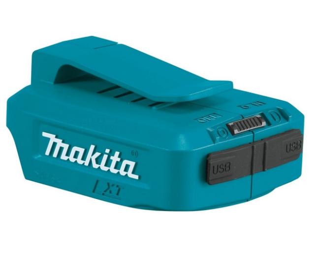 マキタ　Makita ADP05 USBアダプタ　ADP05 15個入り マキタ) USB用アダプタ ADP05 JPAADP05 本体のみ USB電源端子(2口) ON