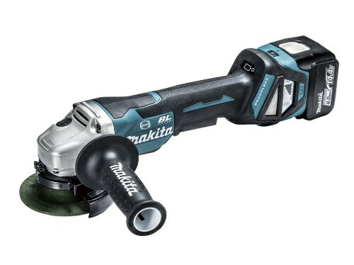 マキタ 充電式ディスクグラインダ パドルスイッチ GA416DRG バッテリBL1460B+充電器DC18RC+ケース付 外径100mm 無線連動対応 ワイヤレスユニット別売 14.4V対応 特の通販は