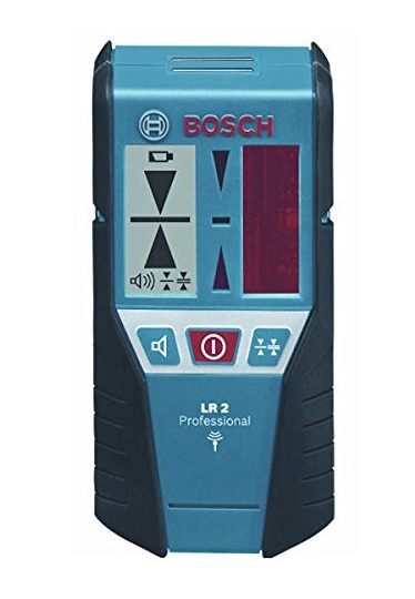 ラインレーザーレシーバー  (ボッシュ) レーザー墨出し器用 受光器 GLL3-80P／GLL5-50／GLL3-80PLR に対応 マグネット付で金属につく！ LR2 LR-2