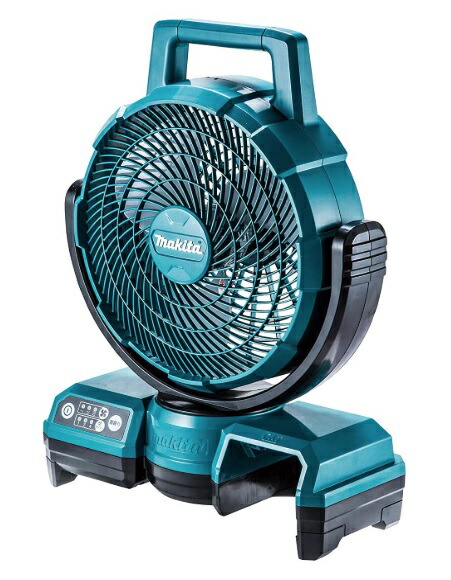 (マキタ) 充電式ファン CF202DZ 青 本体のみ 扇風機 AC100V使用可能 羽根径235mm キャリングハンドル 角度調整可能 10.8Vスライド式バッテリ対応 makita