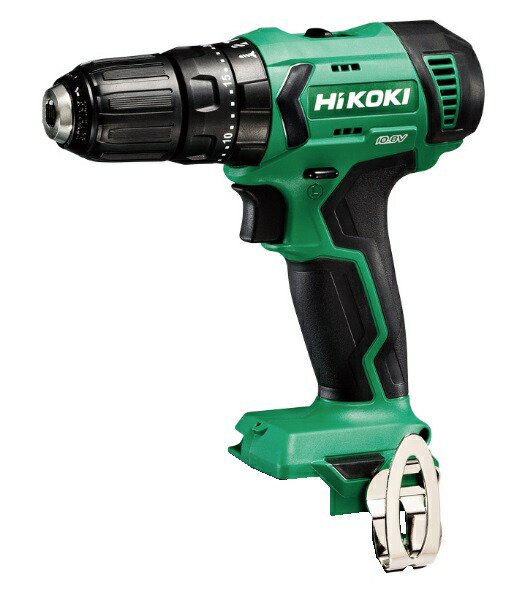 HiKOKI 10.8V コードレス振動ドライバドリル DV12DA(NN) 本体のみ 最大トルク38N・m(低速) 17N・m(高速) クラッチ20段 10.8V対応 ハイコーキ 日立