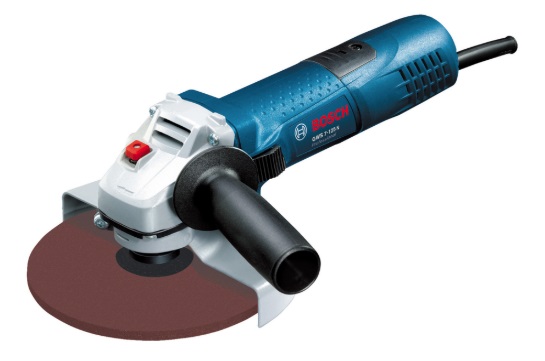 (ボッシュ) ディスクグラインダー GWS7-125N 最大出力960W 再始動防止機構により安全性を強化 56mmφ細径グリップスタンダード 二重絶縁構造 BOSCH