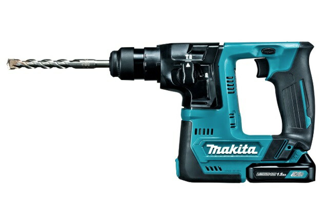 (マキタ) 14mm 充電式ハンマドリル HR140DSHX SDSプラスシャンク バッテリｘ2本+充電器+ケース付 ビット別売 10.8V対応 makita
