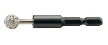 カクダイ ダイヤモンドボールドリル 湿式用 607-500-8 磁器・タイル用 六角軸インパクトドライバー用 ’