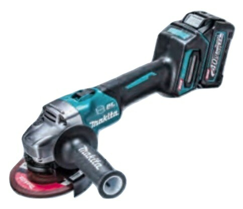 (マキタ) 充電式ディスクグラインダ スライドスイッチ GA002GRDX バッテリBL4025x2本+充電器DC40RA+ケース付 外径125mm 40Vmax対応 makitaの通販は
