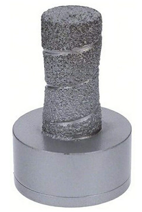 (ボッシュ) X-LOCK ミーリングダイヤ 2608599038 外径125mm 刃先径φ20mm 有効長35mm 既設のタイル、磁器タイルの穴あけ作業や穴径拡大作業 BOSCH