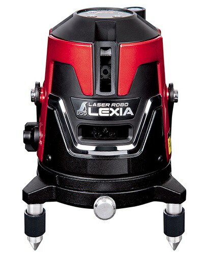 シンワ レーザー墨出し器 70935 レーザーロボ LEXIA 51 レッド 通り芯が2本のハイクラスタイプ 高出力レーザー 赤色レーザー墨出器 。