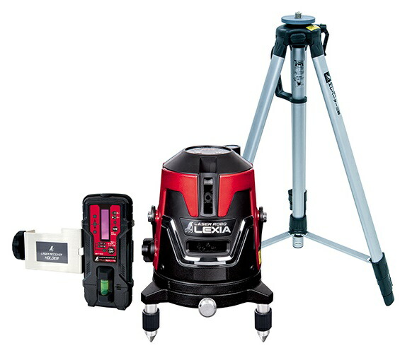 シンワ レーザー墨出し器 70941 レーザーロボ LEXIA 21 レッド 受光器