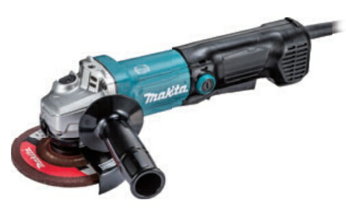 (マキタ) ディスクグラインダ GA5060 パドルスイッチ+ブレーキ 外径125mm 最大出力880W 軽量1.8kg 回転数9000min-1 キックバック低減機能「AFT」 切断 makita