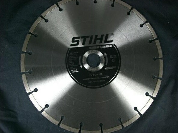 スチール ダイヤモンドブレード 305mm 12インチ 乾式 ポピュラー コンクリート用 商品番号70058710782 STIHL 在庫