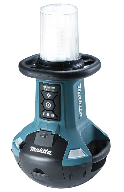 (マキタ) 充電式エリアライト ML810 本体のみ コードレス 明るさ調整3段階 防じん・防水IP54 360°照射現場ライト 光束5,500ml 14.4V/18V対応 makita 大型商品の通販は 37,511円