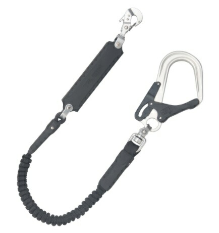 新規格 タジマ ハーネス用ランヤード 蛇腹 シングルL8 A1JR150-L8BK ブラック シングルL8ランヤード 使用可能質量100kg以下 TJMデザイン TAJIMA 265890 ’の通販は