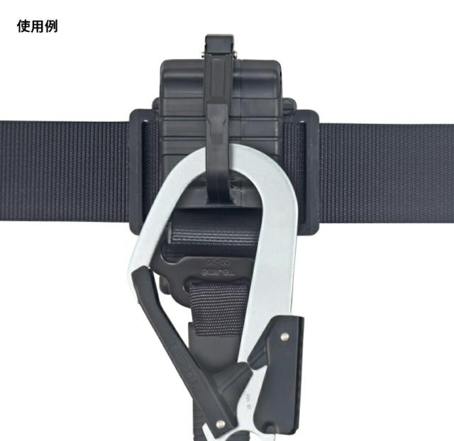 新規格 タジマ 胴ベルト付セット 胴ベルト用 ER150縦型L1 スチールベルト B1SLER-TL1BK サイズL 超小型巻取式 使用可能質量100kg以下 TJMデザイン TAJIMA 265982 ’_4