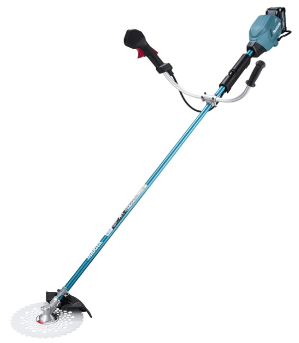 個人宅不可 マキタ 40Vmax充電式草刈機 Uハンドル MUR005GRM バッテリBL4040+急速充電器付 草刈刃φ255mm 40Vmax対応 makita 大型製品の通販は