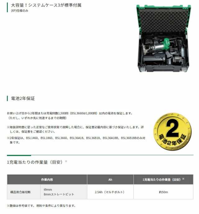 在庫 春祭り HiKOKI コードレストリマ M3608DA(NN) 本体のみ 工機