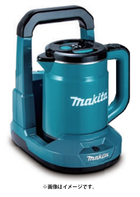 (マキタ) 充電式ケトル KT360DZ 青 本体のみ 容量0.8L サイズ233x263x307mm 台座は持ち運びに便利なハンドル付 18Vx2=36V対応 makitaの通販は 18,041円