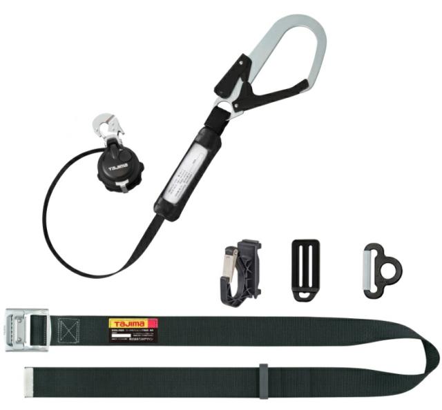 新規格 タジマ 胴ベルト用 VR150 L1 スチールベルトLセット B1SLVR-L1BK TJMデザイン TAJIMA 266873 ’