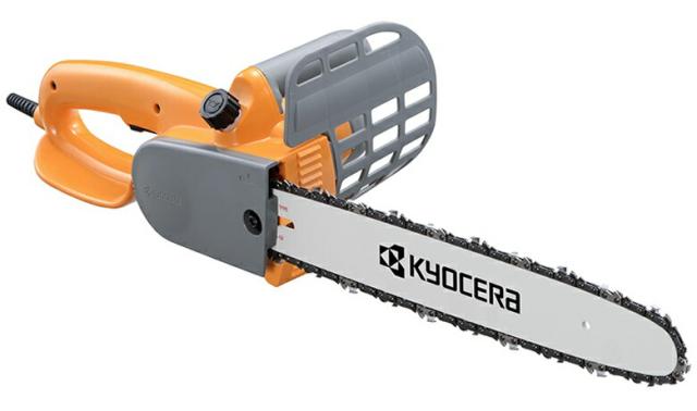 京セラ 電気チェンソー CS-3610S オイル自動給油 電気ブレーキ付 切断長さ360mm KYOCERA リョービ
