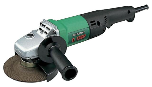 HiKOKI 125mm電気ディスクグラインダ G13SP 100V仕様 サイドハンドル付 スーパーワッシャ採用 日立 ハイコーキ