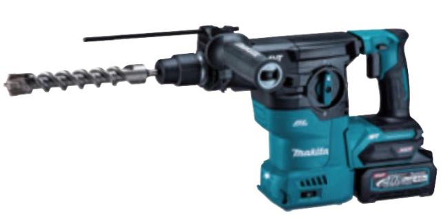 マキタ 30mm 充電式ハンマドリル HR008GRMX 青 バッテリBL4040x2本+充電器DC40RA+ケース付 40Vmax対応 makita 特の通販は