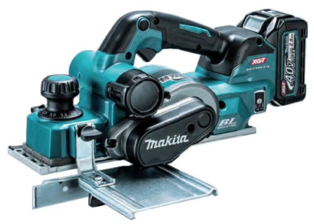 マキタ 82mm充電式カンナ KP001GRDX バッテリBL4025x2本+充電器DC40RA付 「無線連動」対応 40Vmax対応 makita 特の通販は