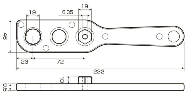 アネックス オフセットアダプターソケット マルチセット AOA-19S2 ANEX 兼古製作所 278618 ’_1