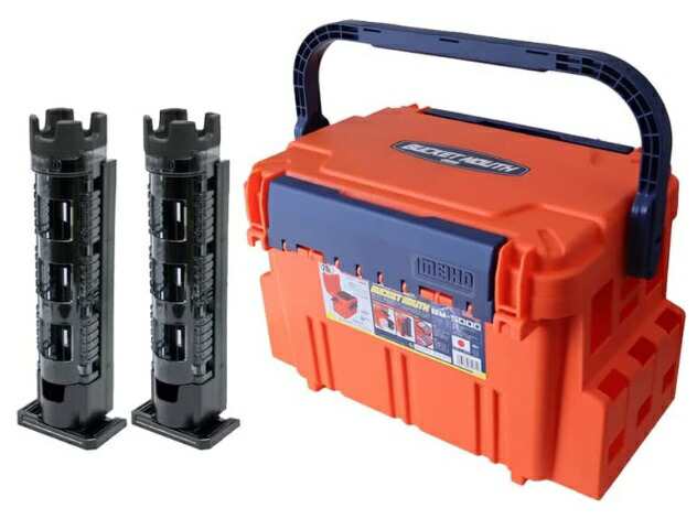 ☆ メイホウ 明邦化学 バケットマウス BM-5000 オレンジ + ロッドスタンド BM-300Light(クリアブラック)2本付  MEIHOの通販はau PAY マーケット - カナジンau PAY マーケット店