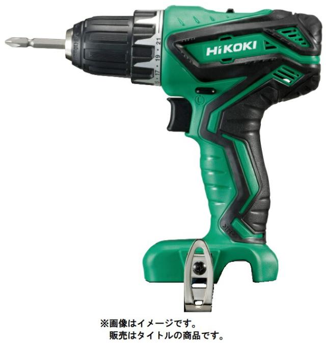 HiKOKI 10.8V コードレスドライバドリル DS10DAL(NN) 本体のみ 10.8V対応 ハイコーキ 日立
