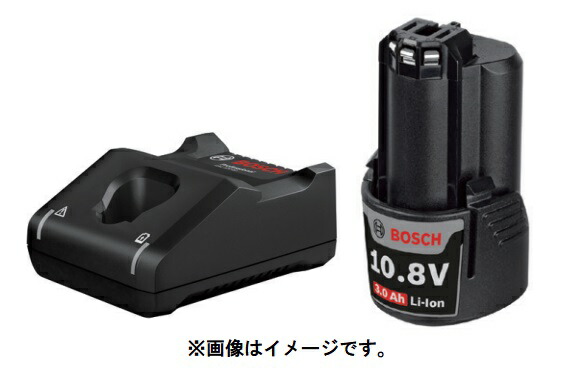 (ボッシュ) プロ用10.8Vバッテリー・充電器セット GBA10.8V3S1 10.8V3.0Ahバッテリー＆充電器GAL12V-40 10.8V対応 BOSCHの通販はその他電動工具