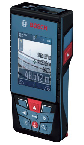 在庫 ボッシュ データ転送レーザー距離計 GLM100-25C スマキョリ 最大測定距離100m BOSCHの通販は