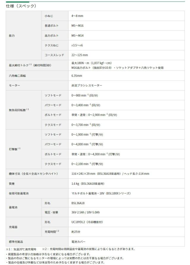 HiKOKI コードレスインパクトドライバ WH18DC(NN) アグレッシブグリーン 本体のみ 18V対応 ハイコーキ 日立_5