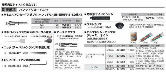 HiKOKI) ハンマドリル・ハンマ用 オイル 120cc入り 371709