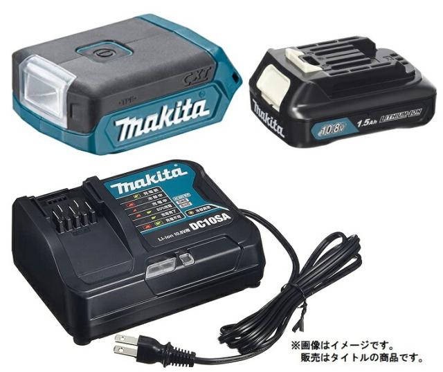マキタ 充電式LEDワークライト ML103 DSH バッテリBL1015x1個+充電器DC10SA付 LEDライト 10.8V対応 makita オリジナルセット品の通販は 10,685円