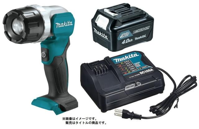マキタ 充電式フラッシュライト ML106 DSM バッテリBL1040Bx1個+充電器DC10SA付 LEDライト 10.8V対応 makita オリジナルセット品の通販は 17,485円