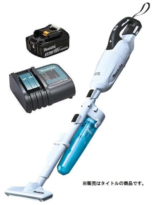 在庫 マキタ 充電式クリーナ CL281FDZCW(白)+バッテリBL1830B+充電器DC18SD付 18V対応 makita  オリジナルセット品の通販はau PAY マーケット カナジンau PAY マーケット店 au PAY マーケット－通販サイト