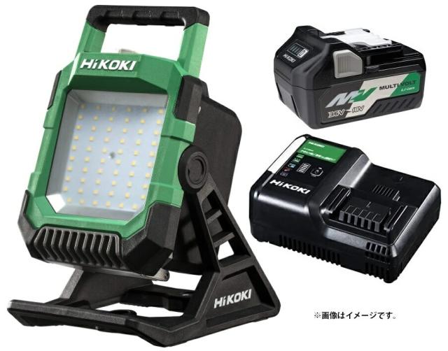 HiKOKI コードレスワークライト UB18DC(XP) バッテリBSL36A18+充電器UC18YDL2付 18V対応 日立 ハイコーキ オリジナルセット品 在庫の通販は