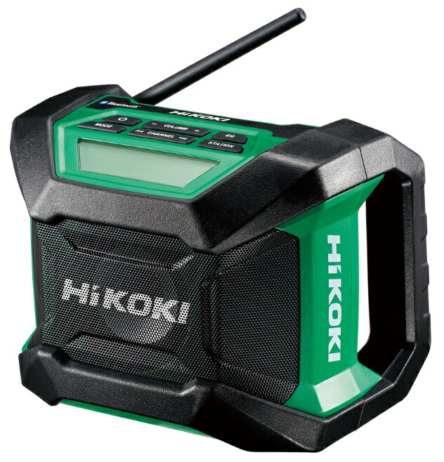 HiKOKI) コードレスラジオ UR18DA(NN) 本体のみ Bluetooth機能付き