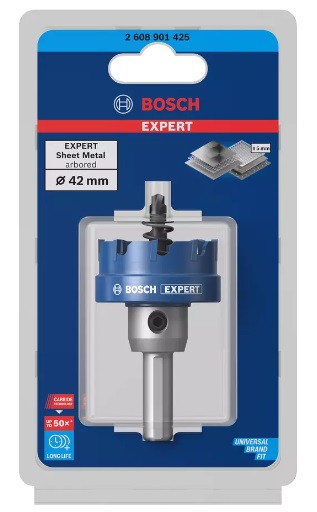 (ボッシュ) EXPERT 超硬ホールソー(回転専用) 2608901425 刃先径42mmφ 一体型ネジ付き ホルソー TCT BOSCHの通販は