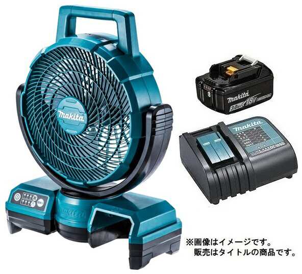 マキタ 充電式ファン CF203DZ(青)+バッテリBL1830B+充電器DC18SD付 14V