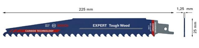 (ボッシュ) EXPERT セーバーソーブレード 10枚 S1142KHM 2608900405 硬質木材用 レシプロソー BOSCH ネコポス_1