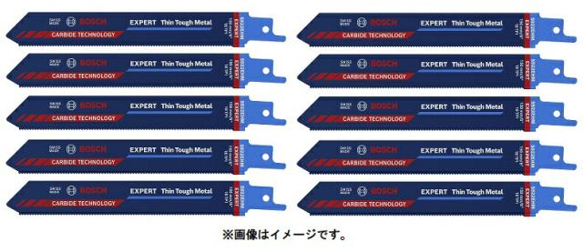 (ボッシュ) EXPERT セーバーソーブレード 10枚 S922EHM 2608900362 金属薄物用 レシプロソー BOSCH ネコポス可