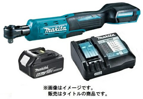 マキタ 充電式ラチェットレンチ WR180DZ+バッテリBL1860B+充電器DC18RF付 18V対応 makita オリジナルセット品