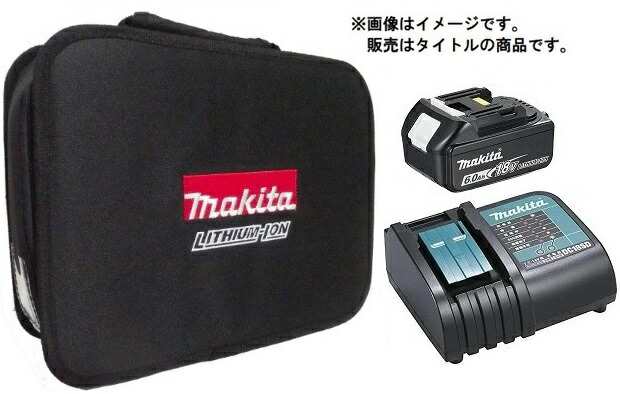 在庫 純正品 マキタ リチウムイオンバッテリーBL1860B(1個)+充電器DC18SD+ツールバッグ831497-0 セット品バラシ 18V 正規品 makita