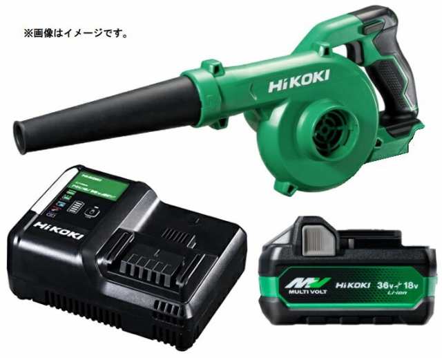 在庫 HiKOKI コードレスブロワ RB18DC(NN)+バッテリBSL36A18X+充電器UC18YDL2付 14.4V・18V対応 日立 ハイコーキ オリジナルセット品