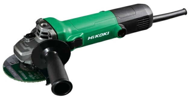 HiKOKI 電子ディスクグラインダ G10SH7(S) 100V サイドハンドル付 ソフトスタート・再起動防止機能付 砥石径100mm ハイコーキ 日立の通販は